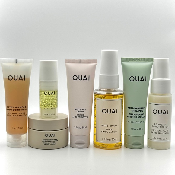 9 pc OUAI Hair Fragrance Set Melrose Place Wave Spray Scrub Shampoo Conditioner - Picture 2 of 16